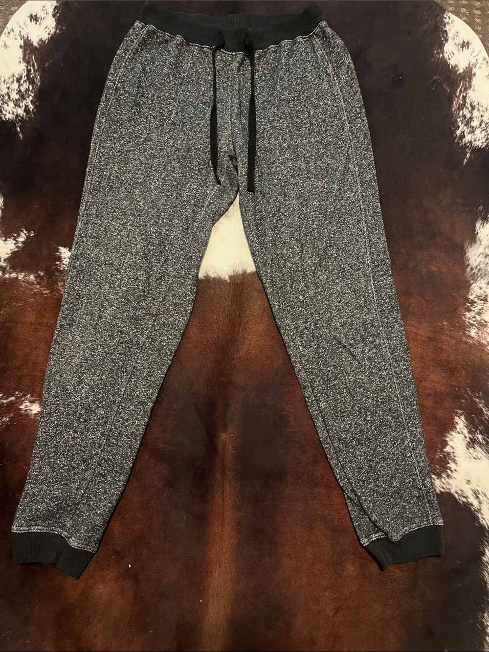Bobbie Brooks Gray Heather Drawstring Jogger Pants